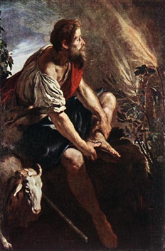 FETI, Domenico Moses before the Burning Bush dg